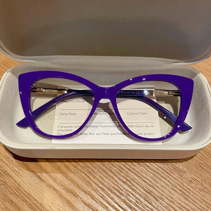 TR90 New Fashion Cat Eye Anti-Blue Ray Reading Glasses,  Photochromic Myopia,   Customization Prescription, Optical Eyewear.  SO MANY Choices