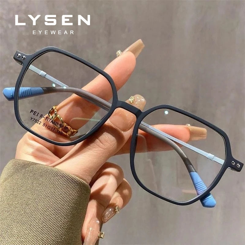 Fashion Square Women's Myopia Blue Light Prevention,  Progressive Glasses, Photochromic, Prescription, Optical Reading Glasses