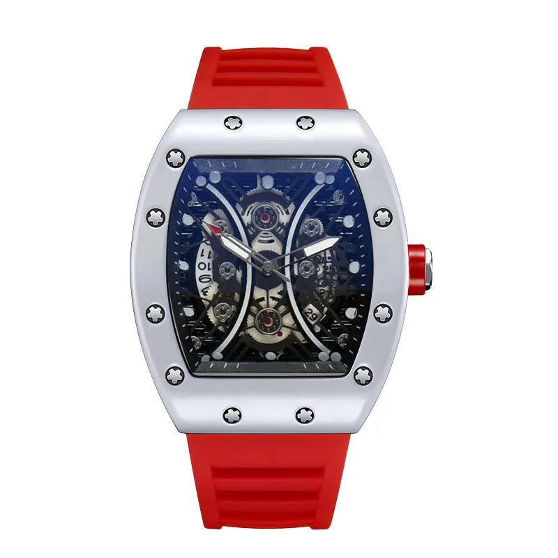 Men's Watch,  Light,  Luxury Brand,  dial  with Fashionable Night Glow,  Sports Watch Calendar. There are $ colors with lowmbut some availbility.  They are BLACK, RED  1,  BLUE  1, and BLACK 1.  So  2  BLACK  Versions.