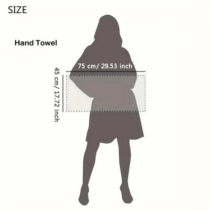 1pcs Coral Fleece Towel Set Coral Fleece Absorbent Hair Swimming Face Hand Bathroom Towels for New Year Festival Wedding Gift