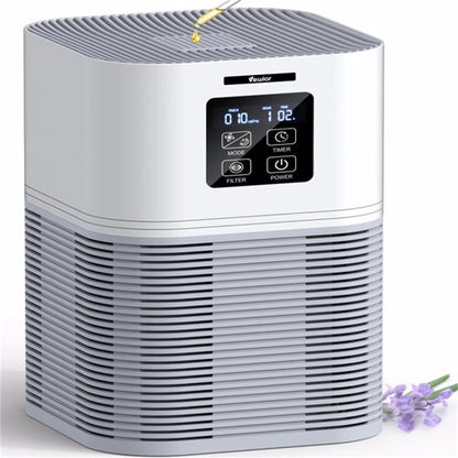 2 in 1 Air Purifier for Home Allergies, Odor Elimination and Aromatherapy diffusion