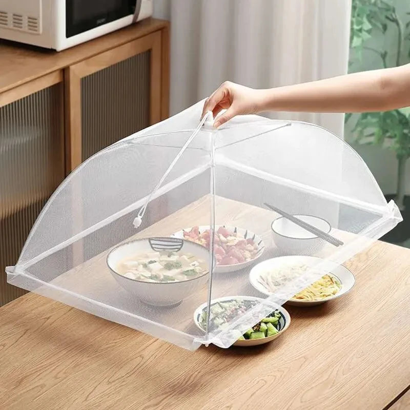 Food Cover Mesh, Folding, Washable, Tables Cover , Insect Proof Protective Dish Covers.