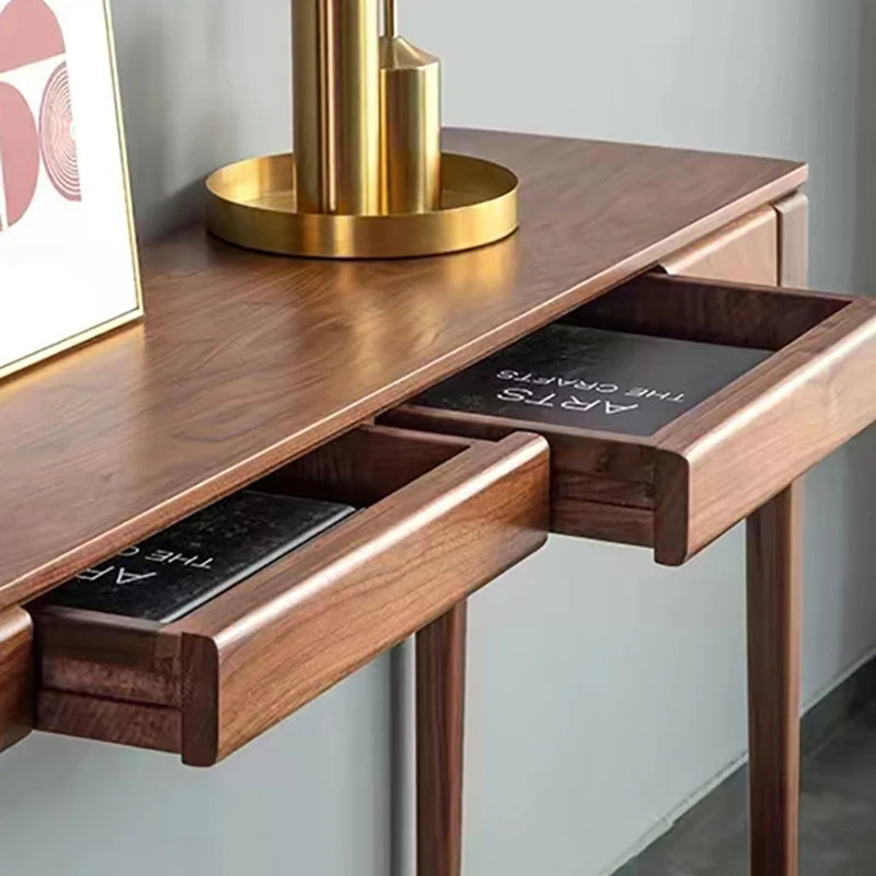 Classic Nordic Console Table Modern Minimalist Display Organizer,  Console Table  with Drawers