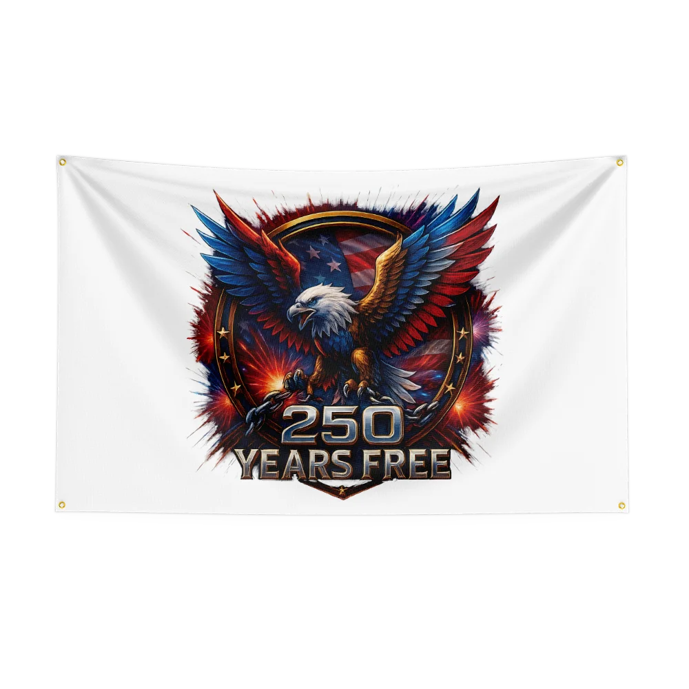 USA 250th Anniversary 1776 -2026 Semiquincentennial Flag,  Memorial DAY, Independence Day Flag, 250 Years US Birthday Outdoor Flag