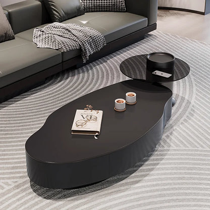Standing Minimalist Side Table, Luxury Nordic,  Space Saving Coffee Table,  Salon Furniture