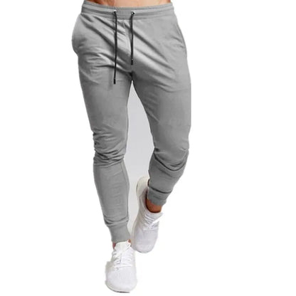 Casual Pants Men's  Slim Jogger Sweat pants.Large Size Elastic Waist Sports Casual.  Loose Fitness Clothes  for Spring