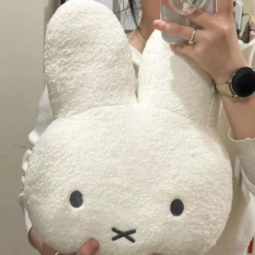 Miffy, Black eyes,  Cute Doll,  Plush Toy and Bed Pillow,  soft  and comfortable Sofa Cushion