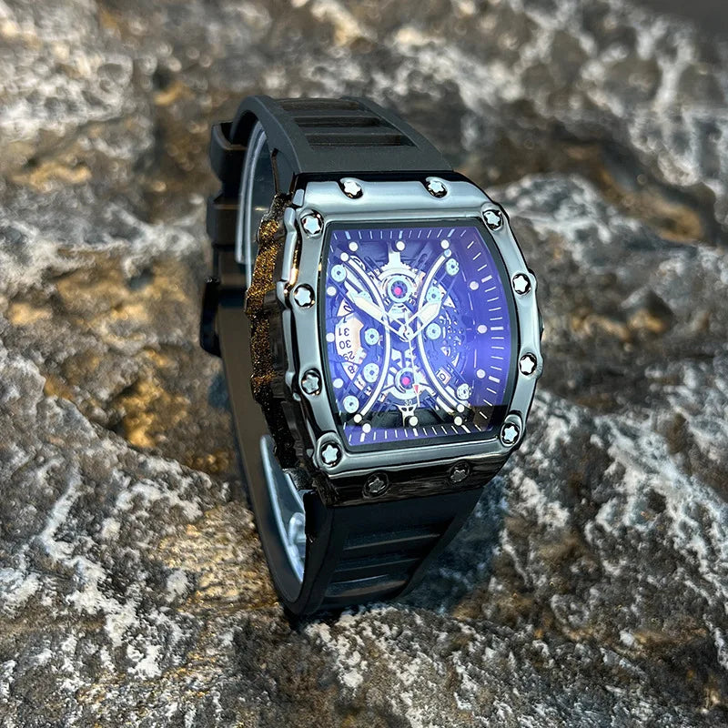 Men's Watch,  Light,  Luxury Brand,  dial  with Fashionable Night Glow,  Sports Watch Calendar. There are $ colors with lowmbut some availbility.  They are BLACK, RED  1,  BLUE  1, and BLACK 1.  So  2  BLACK  Versions.