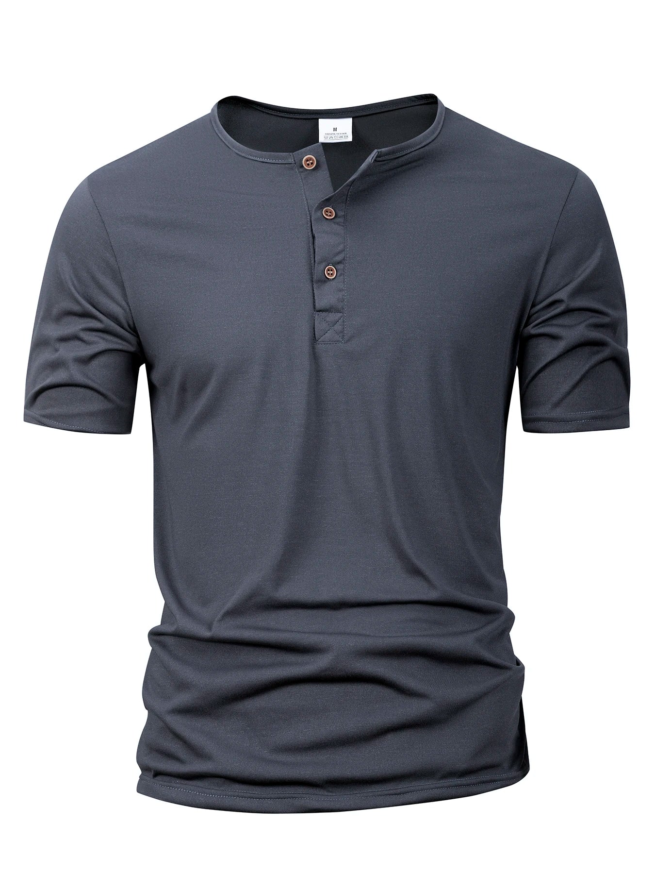 Mens Henley T-shirts,  Buttons,  Slim, Casual, Mens Solid Color,  Short Sleeve Sports T-shirt shirt.  Theres a Lt. Grey thats gone and every other color ha some of mostly everything.