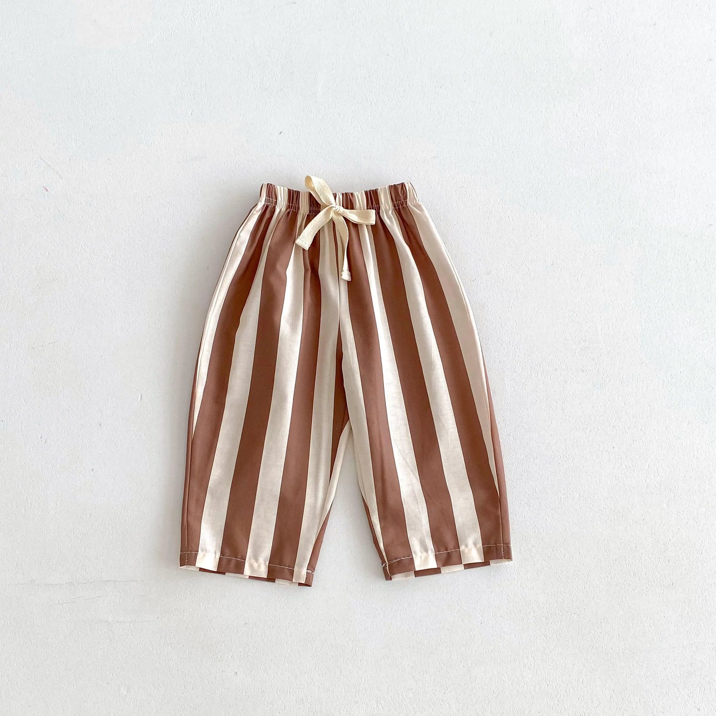 Striped Pants For Children, Summer Pants,  1-6Years Old Kids,  Simple, Versatile Trousers,  Outer Wear Trendy Mosquito Pants
