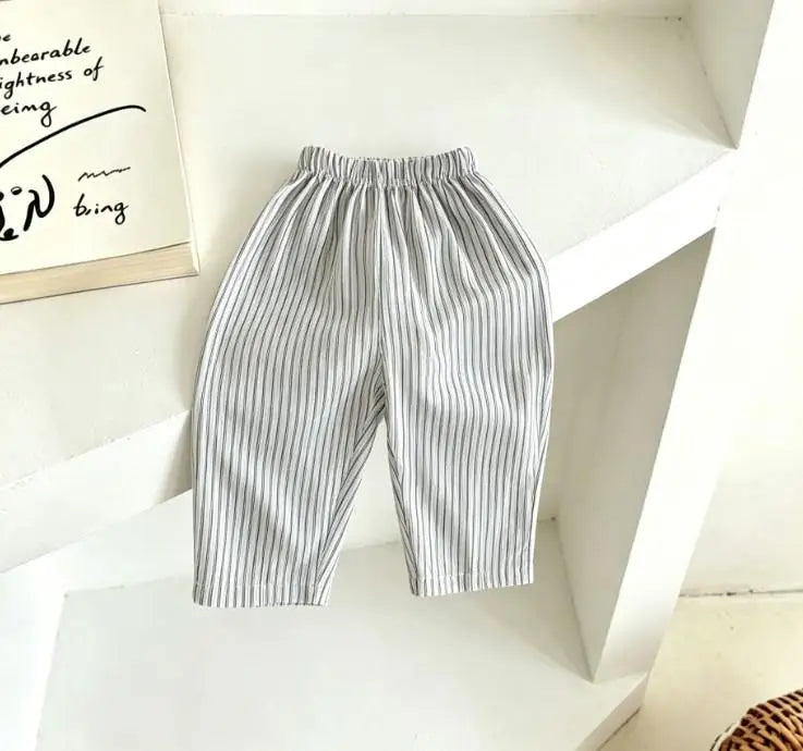 All Over Print Wide Leg Pants for  Kids, 4-6 Yrs.   Soft Cotton Casual Trousers For Toddler Boys And Girls Summer / Autumn Clothing