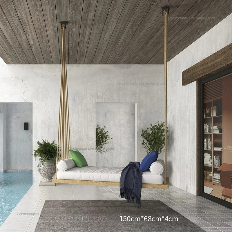 Modern Hammock Patio Swing,  Garden Hanging Rocking Chair,  Patio Swing,  Suspended Luxury Outdoor /Indoor Furniture