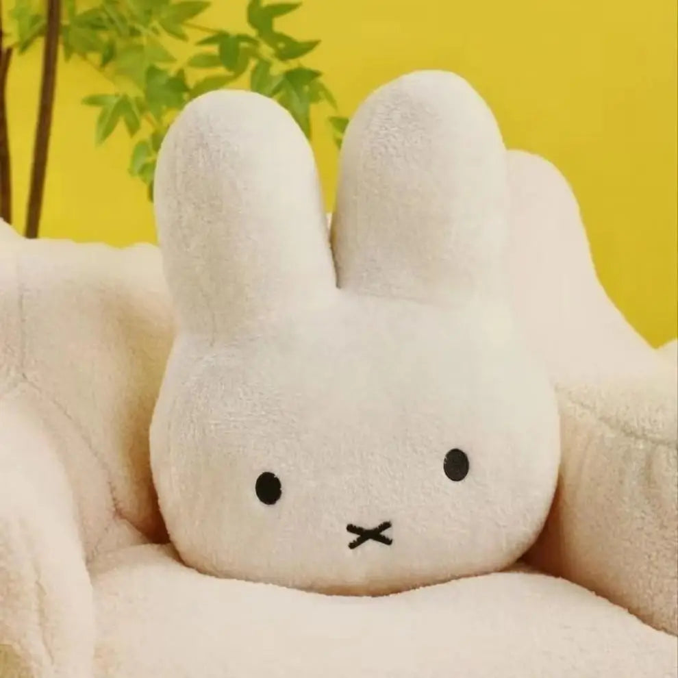 Miffy, Black eyes,  Cute Doll,  Plush Toy and Bed Pillow,  soft  and comfortable Sofa Cushion