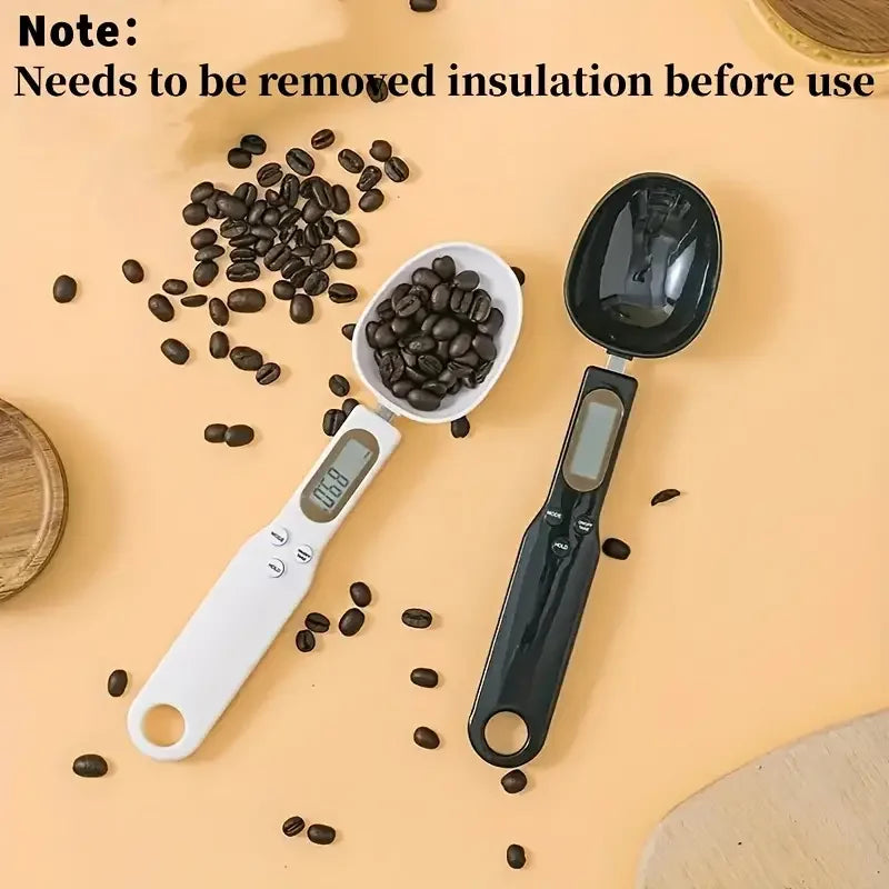 Mini Spoon Scales,  Digital Kitchen Scale,  Electronic LCD Food Scale to  0.1-500g Cooking Flour, Milk, Coffee, Powder Weight Measuring Spoons